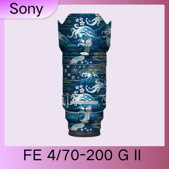 Lentes Sony FE70-200F4 G OSS II  - Pele câmera, adesivo câmera - com alta resistência a arranhões, à prova d'água e com design elegante.